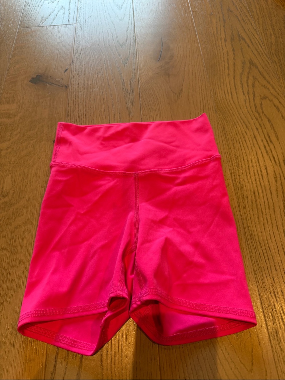 Kids' Hot Pink Active Bike Shorts